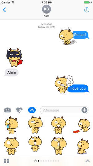 Devil dog animated emojis - Fx Sticker(圖4)-速報App