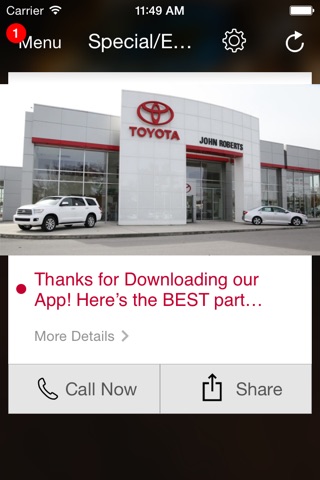 John Roberts Toyota DealerApp screenshot 3