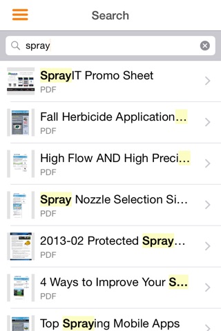 Pentair Hypro Sales Tool screenshot 2