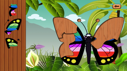 How to cancel & delete Butterfly baby games - learn with kids color game from iphone & ipad 3