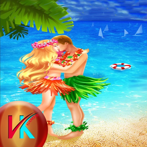 Couple Beach Kiss - Do Not Cought Icon