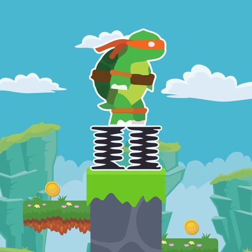 Spring Turtle Jump iOS App