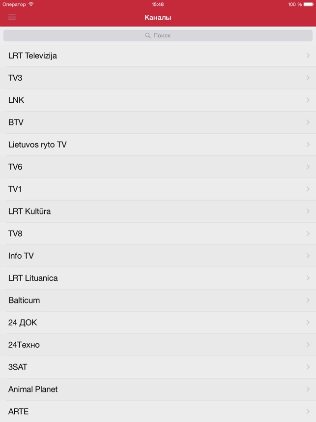 Lietuvos Televizijos for iPad(圖1)-速報App