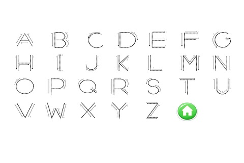 ABC tracing alphabet learning screenshot 2