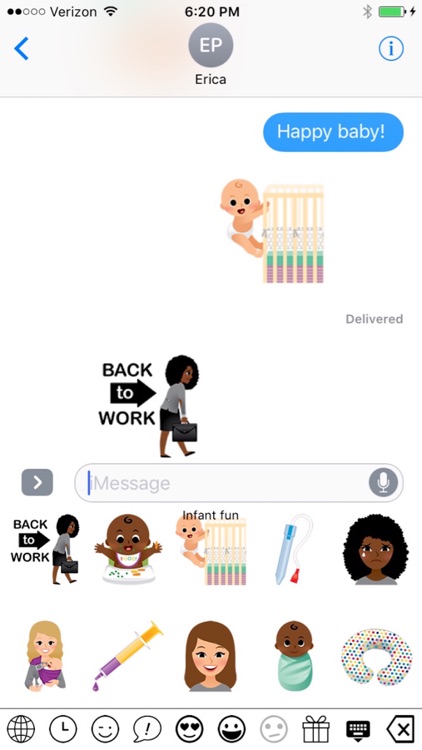 MomEmoji - Mom's emoji keyboard