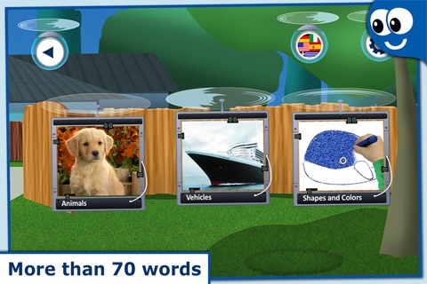 Flying First Words for Kids and Toddlers: Preschool learning reading through letter recognition and spelling screenshot 3