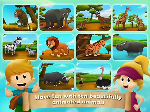FeedingTime with Fred & Olive Vol 2:Safari Animals screenshot 3