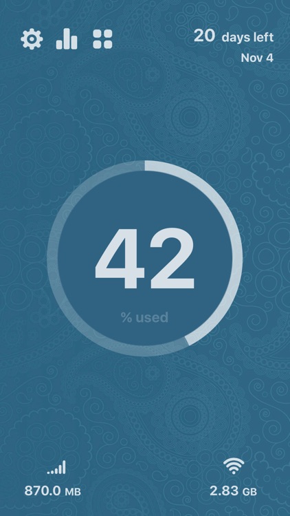 DataFlow Pro - Track network data usage
