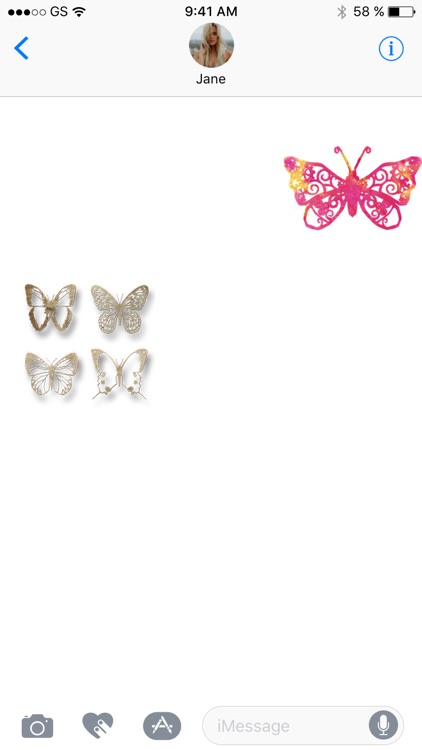 Butterflies Two Sticker Pack!