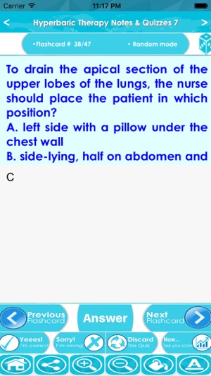 Hyperbaric Therapy Exam Review App-Terms & Quiz(圖4)-速報App