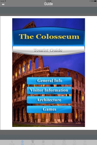 Colosseum of Rome Italy Tourist Travel Guide screenshot 2