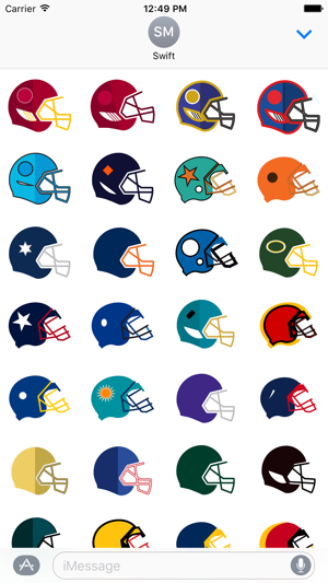 Football Helmet Sticker Pack(圖1)-速報App