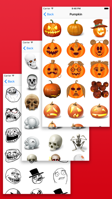 Zombie Emoji Horrible Troll Faces Spooky Emoticons screenshot 4