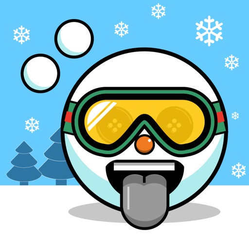 Snoji Face Stickers - Winter Emoji Meme