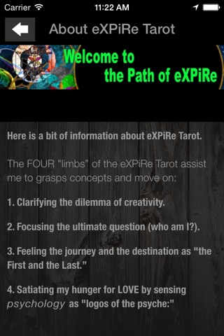 eXPiRe Tarot screenshot 3