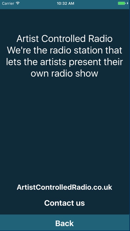 Artist Controlled Radio