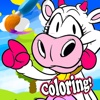 Animales de granja para colorear gratis para bebés