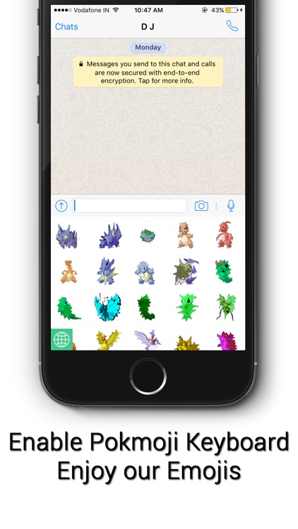 PokMoji Emoji Stickers Keyboard - For Pokemon