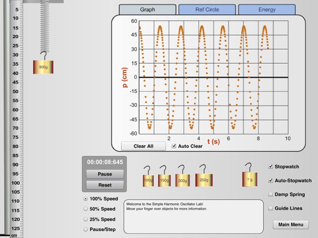 KET Virtual Physics Labs - Simple Harmonic Motion(圖2)-速報App