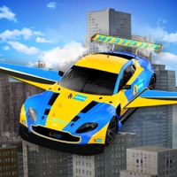 Flying Racing Car Simulator Futuristic Airplay