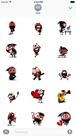 Cute Ninja stickers(圖2)-速報App