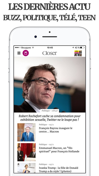 Closer - Actu People & News TV