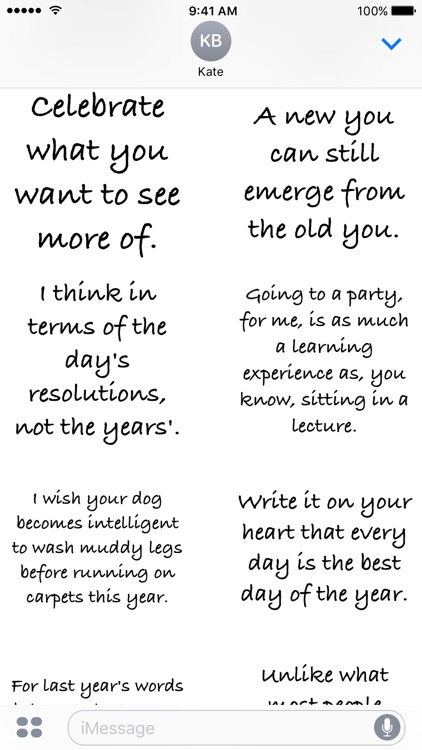 New Year Quotes - A to Z Stickers screenshot-4