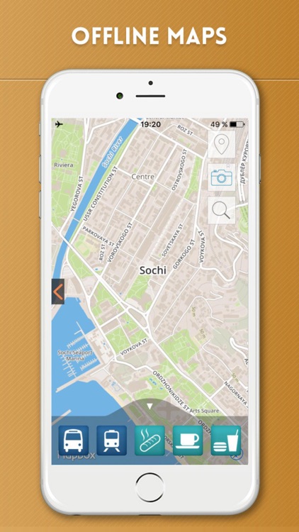 Sochi Travel Guide with Offline City Street Map screenshot-4