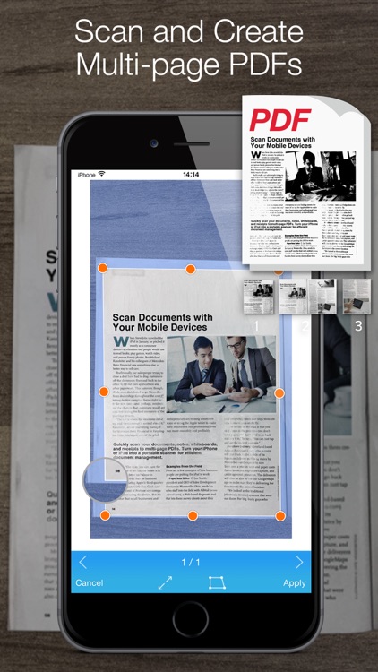 Pocket Scanner - Scan Documents to PDFs