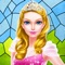 Dress up and makeover a princess fashion doll in this royal design game