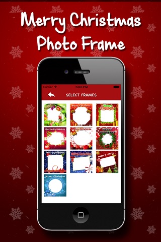 Merry Christmas Photo Frame screenshot 2