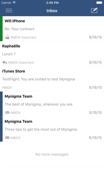 Mynigma - Safe email made simple