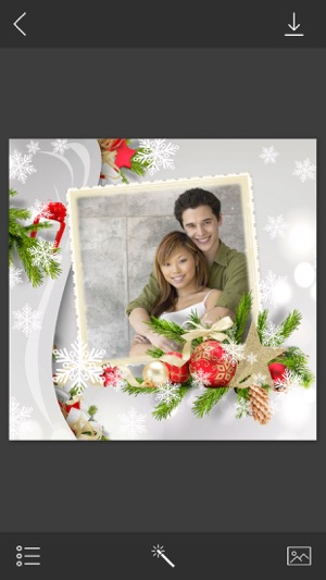 Winter Picture Frame - PicShop