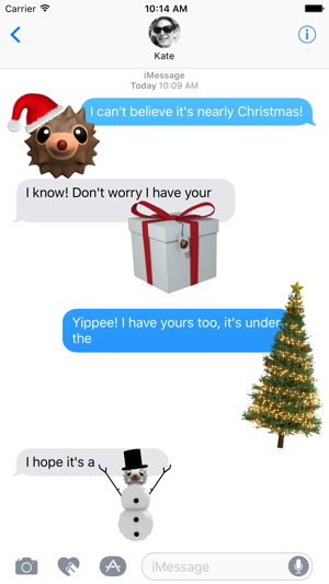 HedgeHoger Heads Christmas Stickers(圖5)-速報App