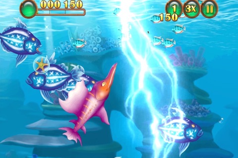 fish frenzy - ikan besar makan ikan kecil screenshot 2