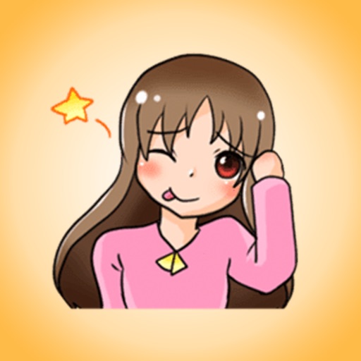 Nymph Girl ● Emoji Stickers - for iMessage icon