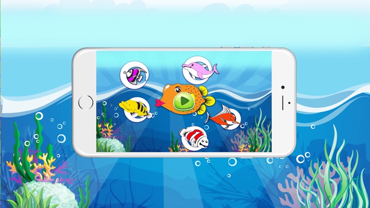 Free Color Book (Fish), Coloring Pages & Fun Educational Learning Games For Kids!