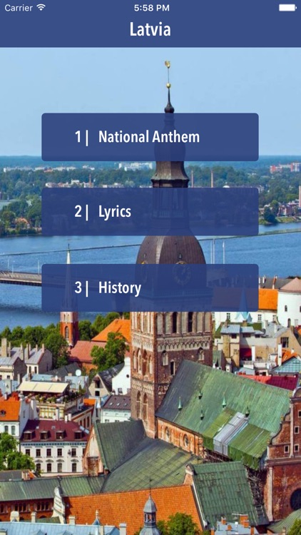 Latvia National Anthem