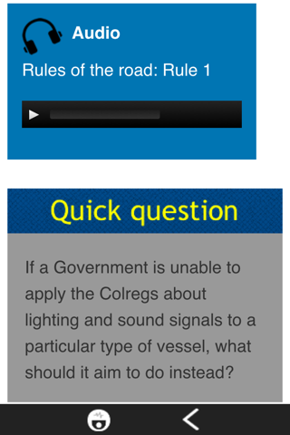 Colregs. Rules of the Road screenshot 2