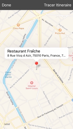 Restaurant Fraîche(圖2)-速報App