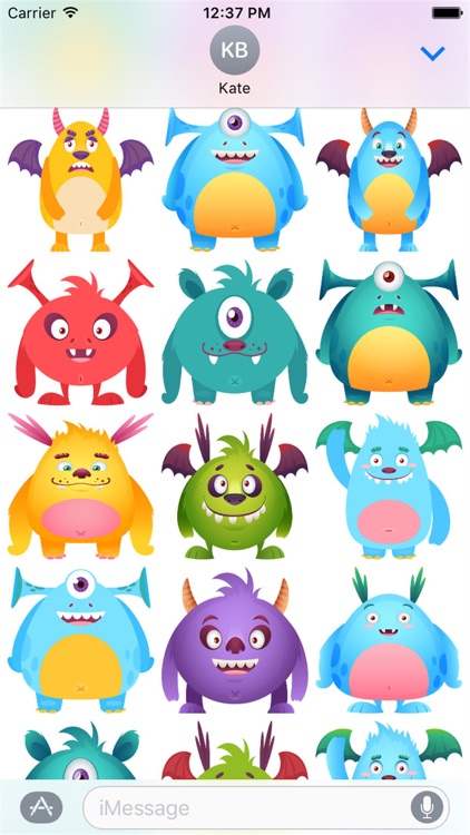 Cute Monsters HD screenshot-3