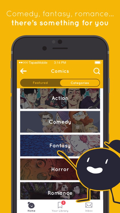 Tapas – Books, Comics, and Stories on the Go screenshot-3