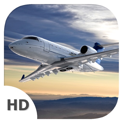 Flight Simulator (Bombardier Challenger 605 Edition) - Become Airplane Pilot icon