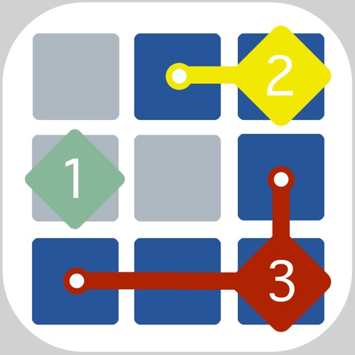 logic track - traces puzzles games Icon