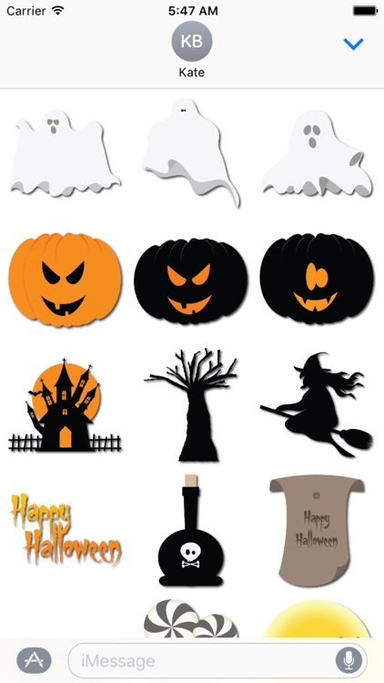 Halloween Elements for iMessage