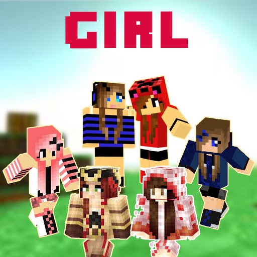 Best cute Girl Skins for Minecraft PE