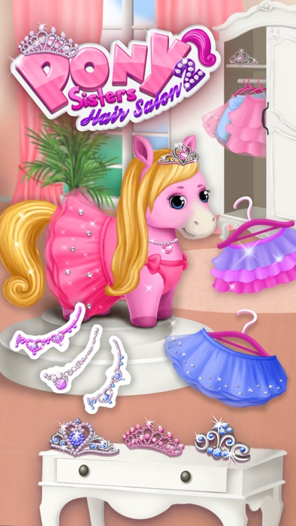 Pony Sisters Hair Salon 2 - No Ads screenshot-0