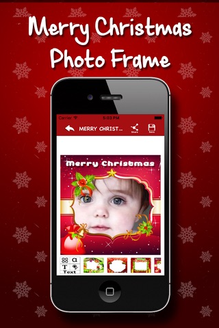 Merry Christmas Photo Frame screenshot 4