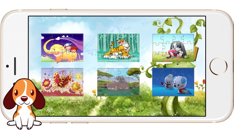 Animal Cartoon Jigsaw Puzzles for Kids and Toddler