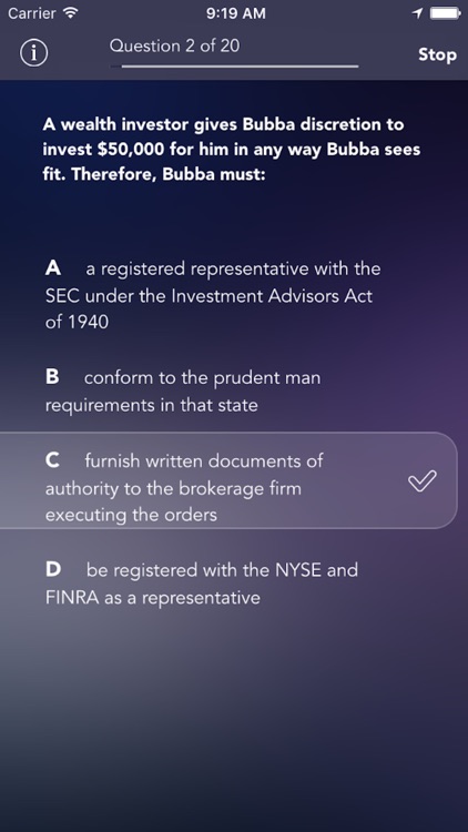 Series 7 (Stockbroker)  Test Prep